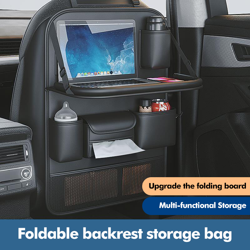 Tablet Accessories Bag - Car Seat Back Multi-function Storage Bag