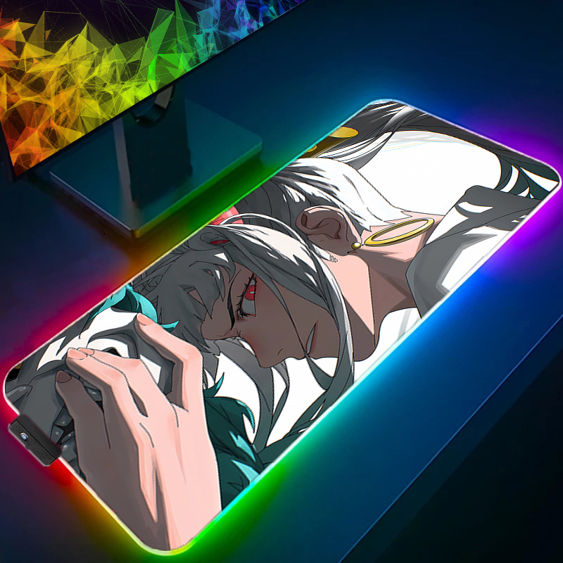 RGB LED Mouse Pad Office Desk  - Tablet Accessories For Gaming review and price