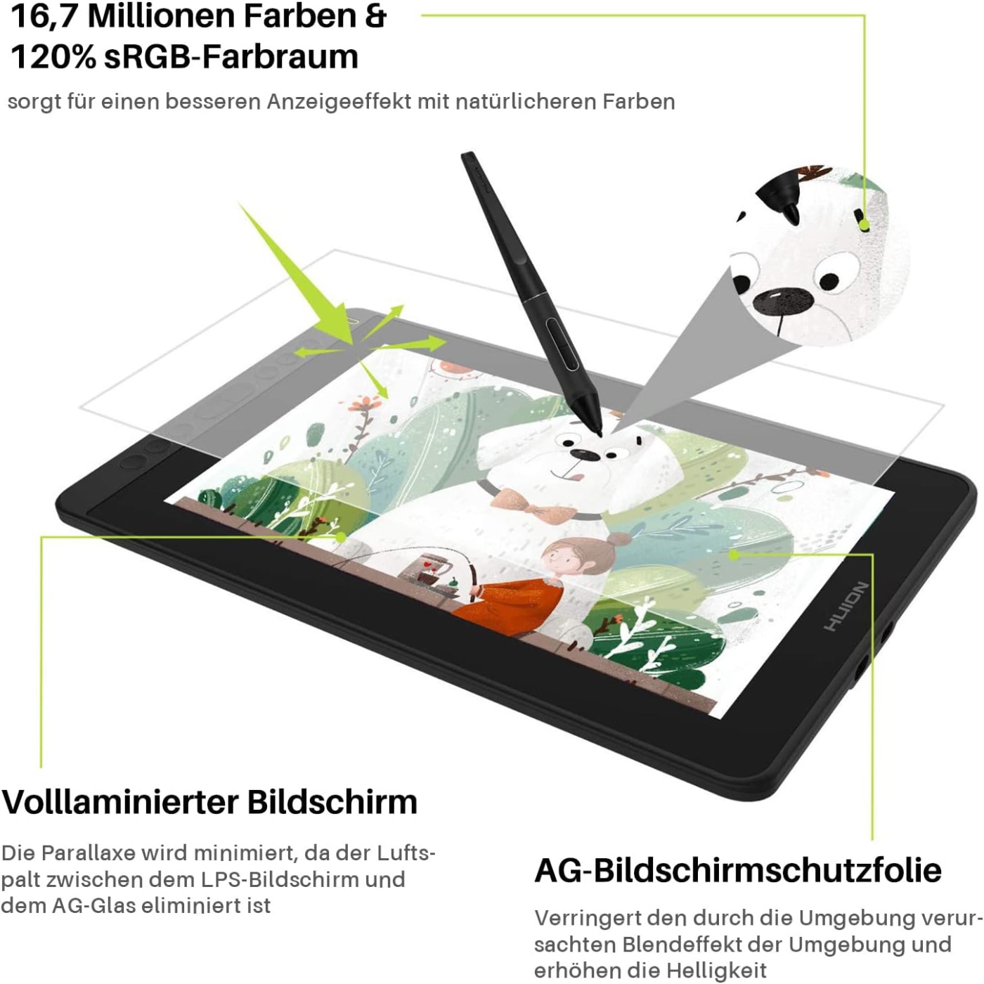 HUION Kamvas 12 11.6 Inches Dr - Huion Tablet Accessories review and price
