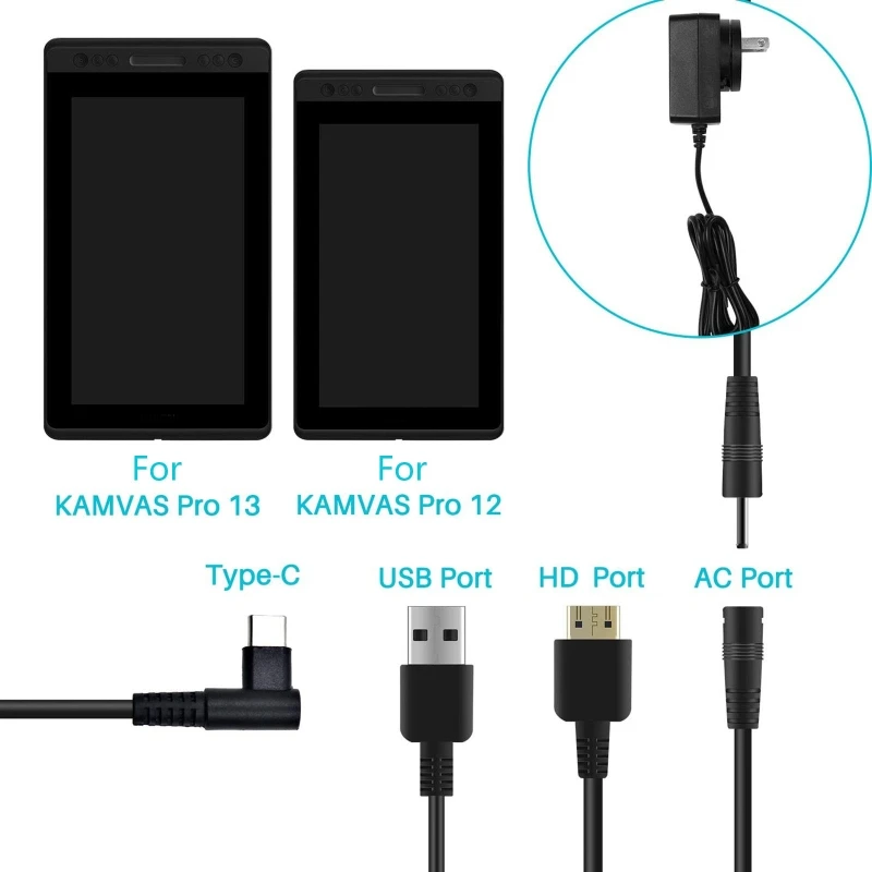 3 IN 1 Cable CB01 ONLY Compati - Huion Tablet Accessories review and price