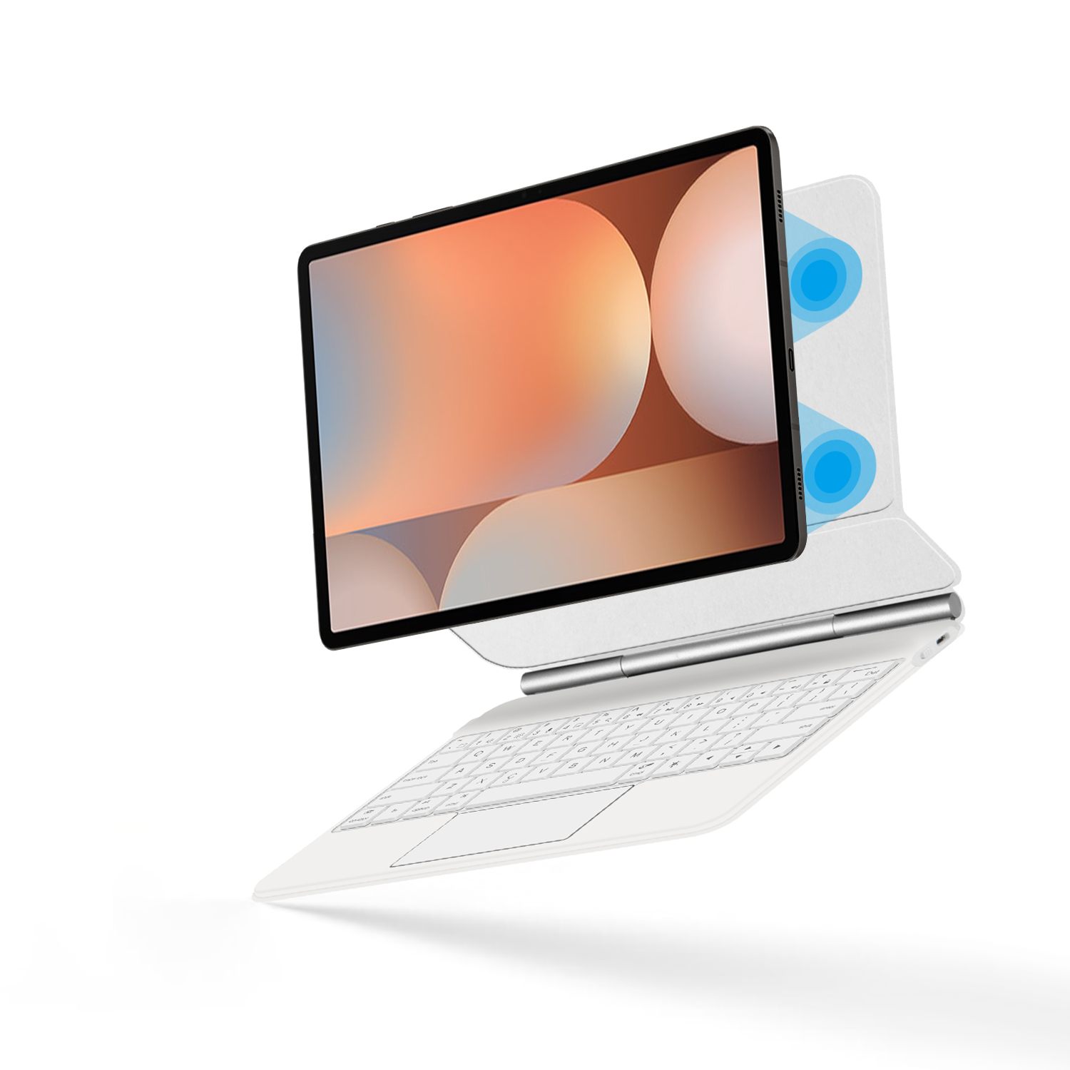 Magic Keyboard For Samsung Gal - Tablet Keyboard Case review and price