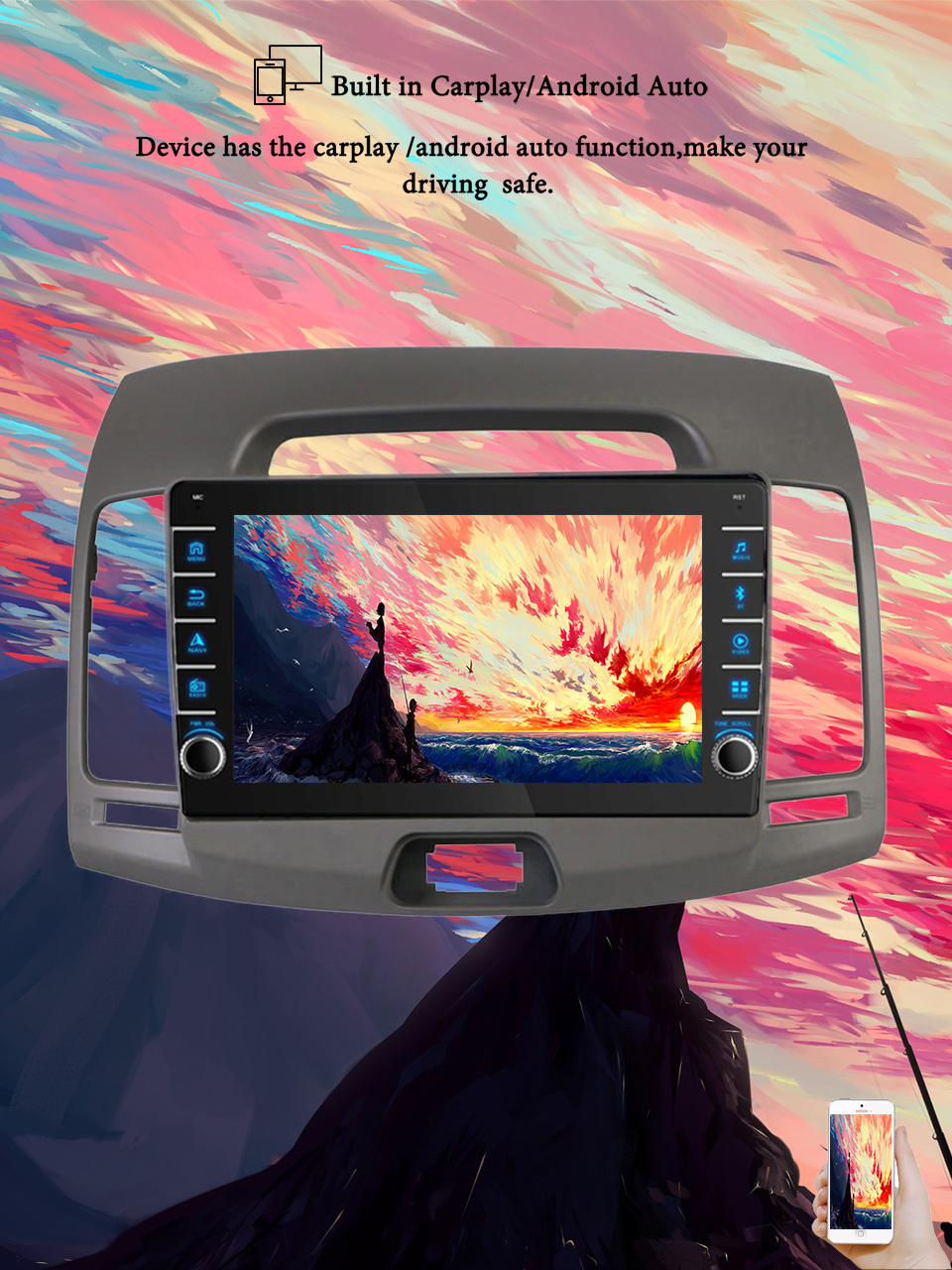8G+128G Android 14 For Hyundai - Tablet Danish Mobile & Accessories review and price