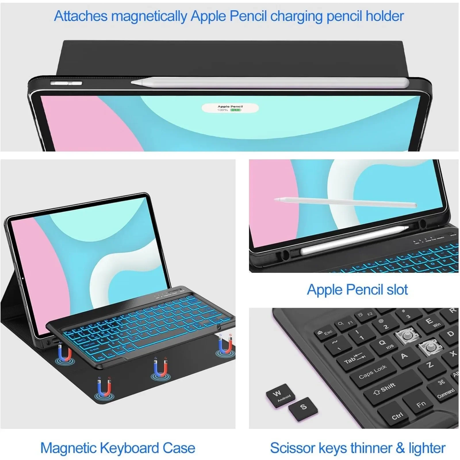 Keyboard Case for HONOR Pad X8 - Tablet Keyboard Case review and price