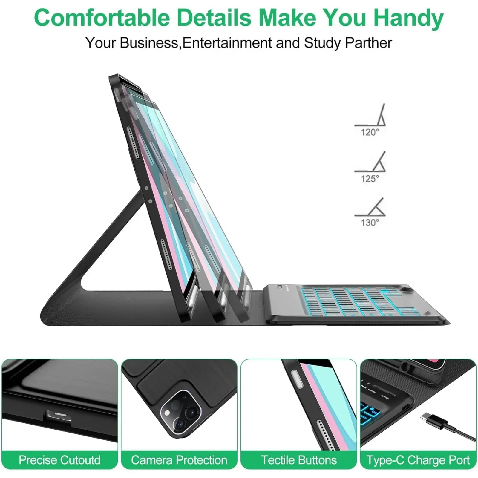 Keyboard Case for HONOR Pad X8 - Tablet Keyboard Case review and price