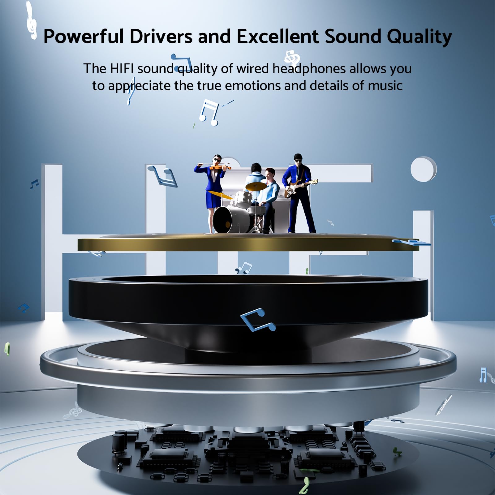 HiFi Surround Headphones Bass  - Tablet Accessories For Gaming review and price