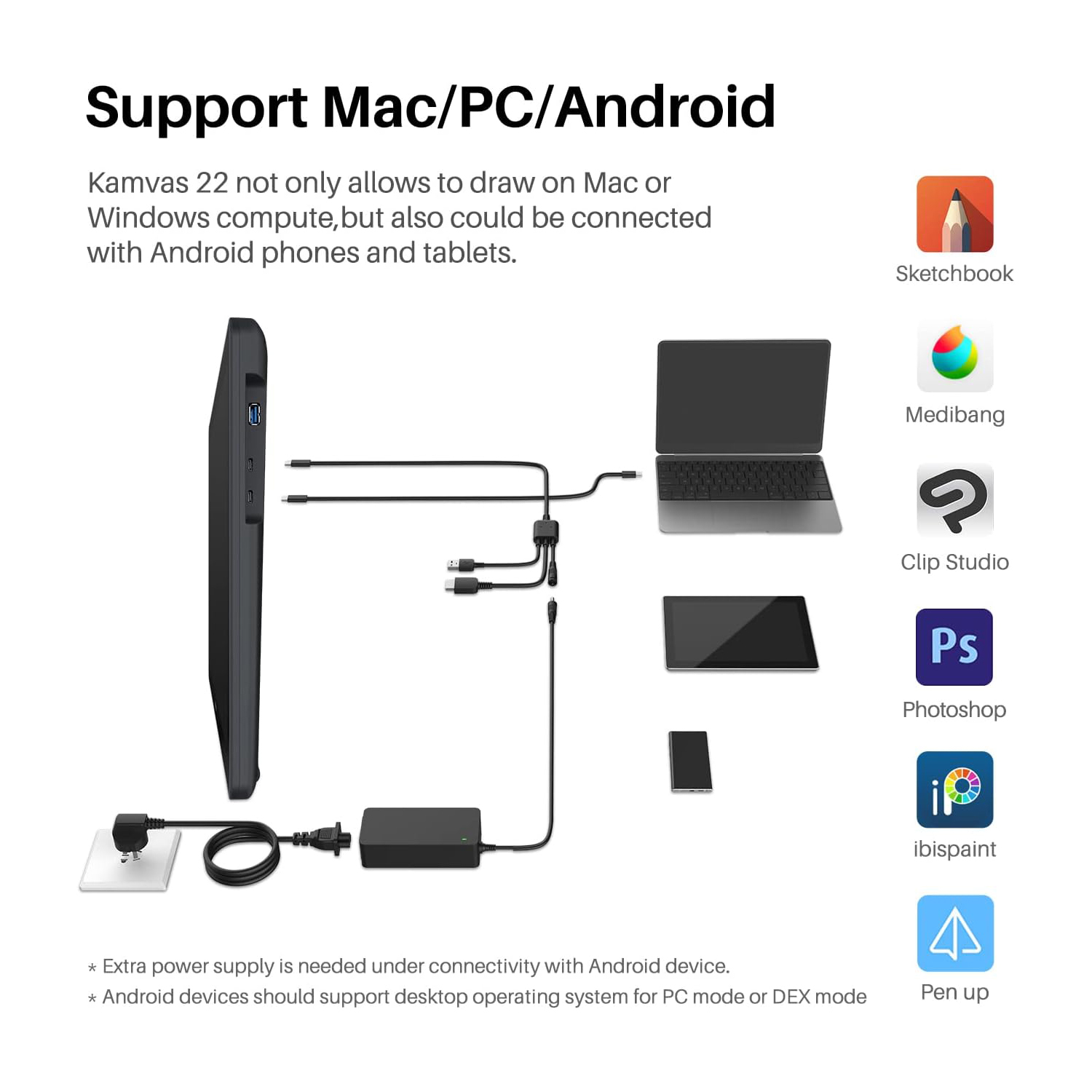 Huion Kamvas 22 Graphic Tablet - Huion Tablet Accessories review and price