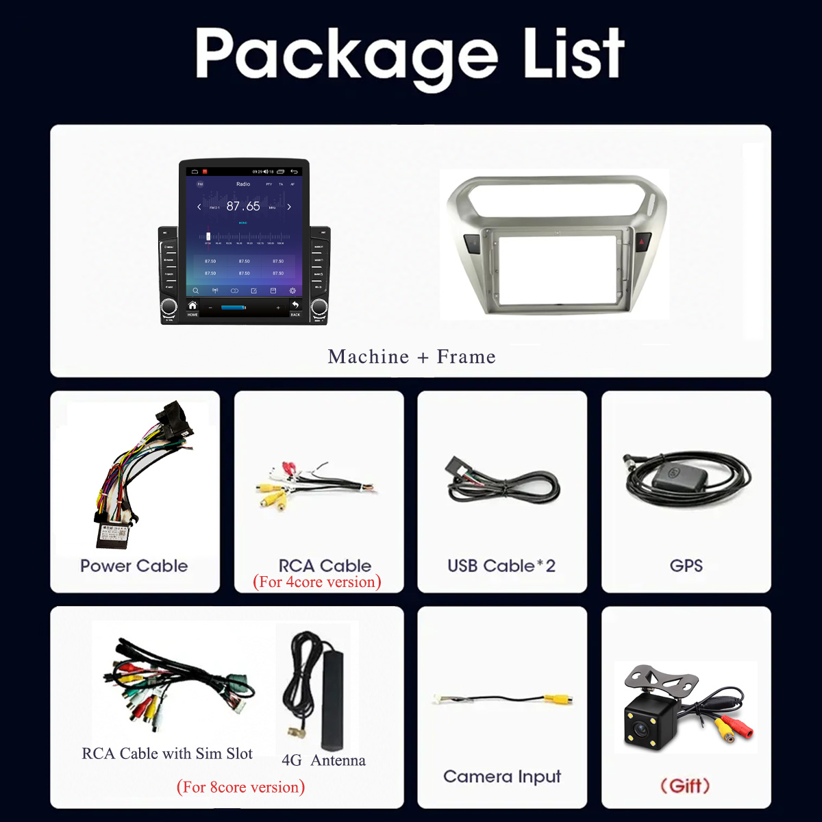 8G+128G Android 14 For Peugeot - Tablet Danish Mobile & Accessories review and price