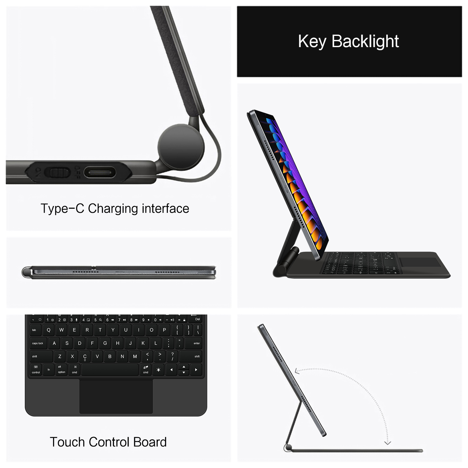 Magic Keyboard For Xiaomi Pad  - Tablet Keyboard Case review and price