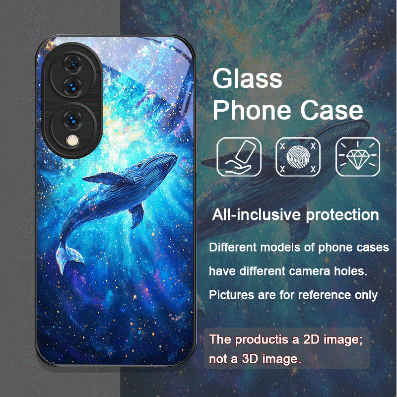 Cartoon Starry Sky Blue Whale  - Huawei Nova 12 review and price