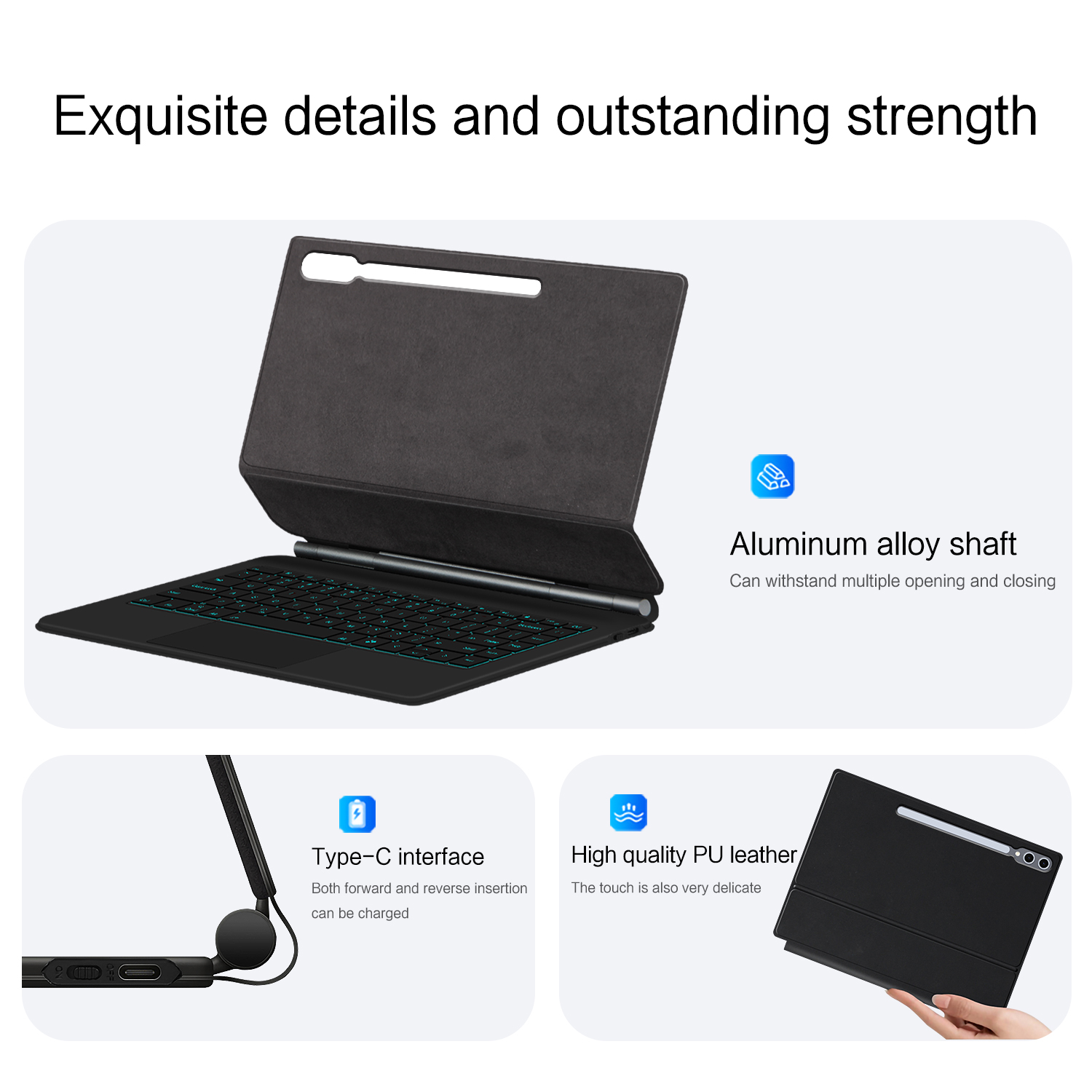 Magic Keyboard For Samsung Gal - Tablet Keyboard Case review and price