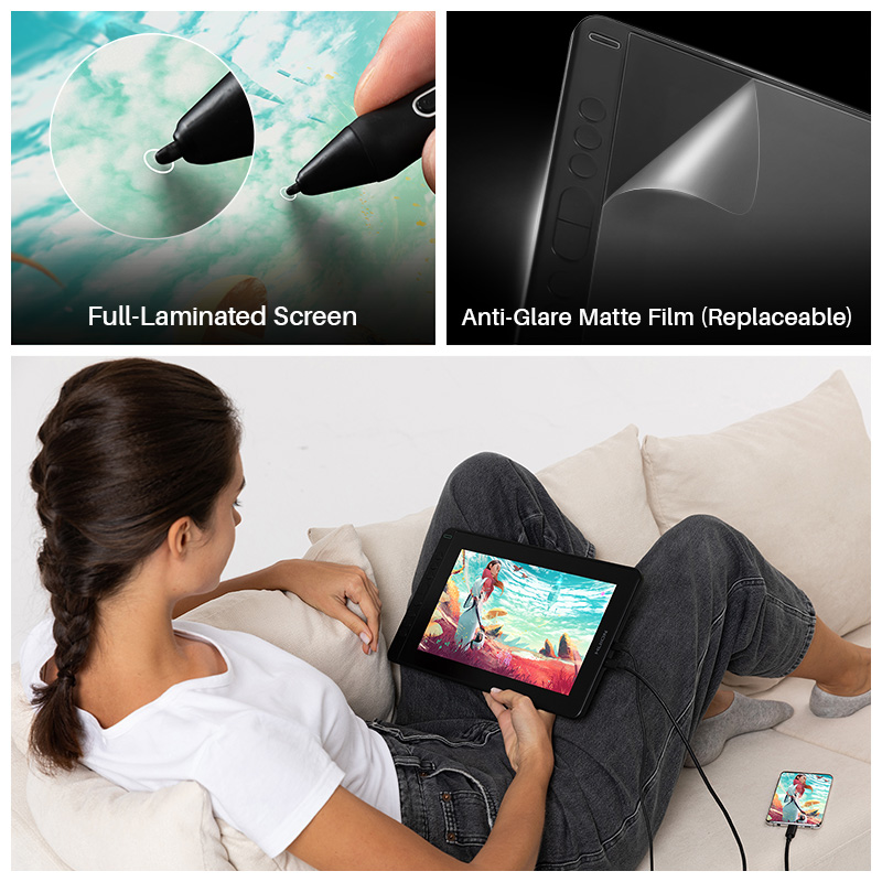 HUION Kamvas 12 Graphic Tablet - Huion Tablet Accessories review and price