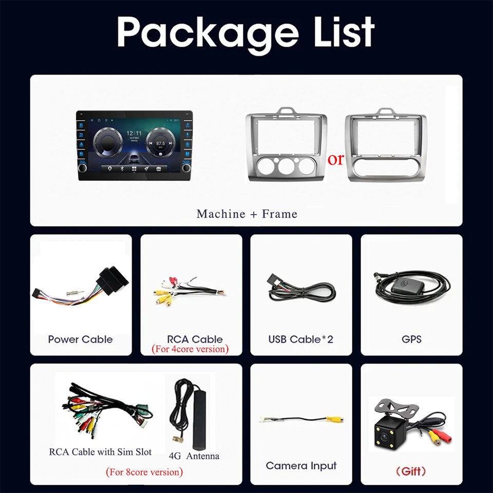8G+128G Android 14 For Ford Fo - Tablet Danish Mobile & Accessories review and price