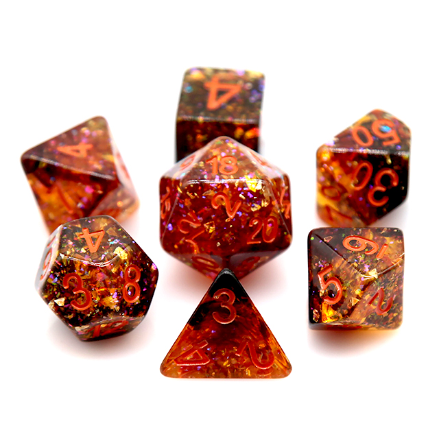 Fire Orange Confetti Resin Pol - Tablet Accessories Kit review and price