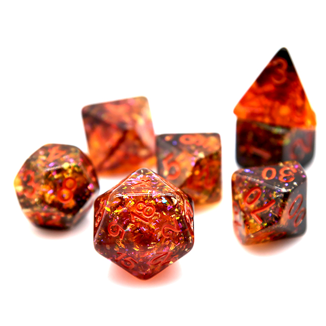 Fire Orange Confetti Resin Pol - Tablet Accessories Kit review and price
