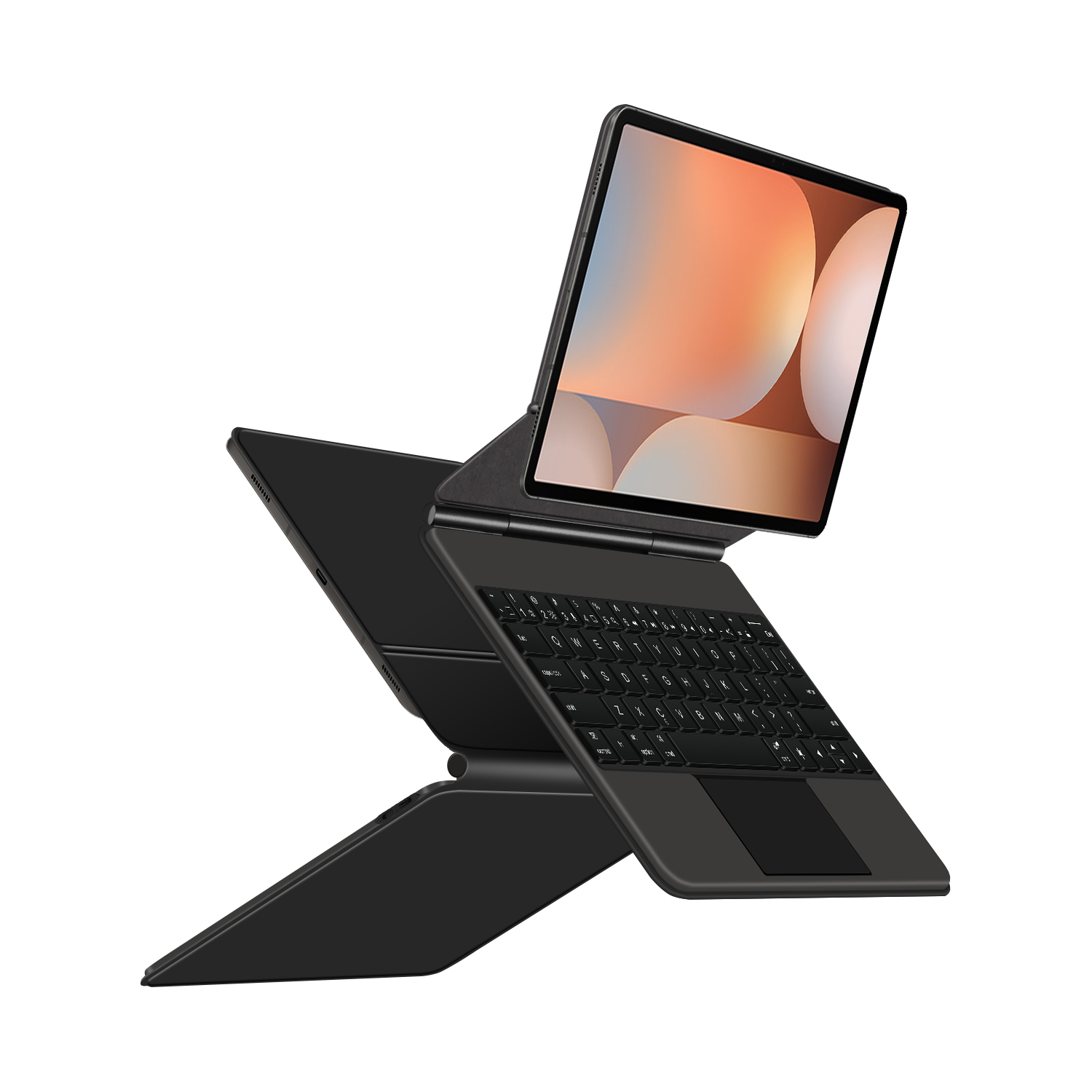 Magic Keyboard Folio for Samsu - Tablet Keyboard Case review and price